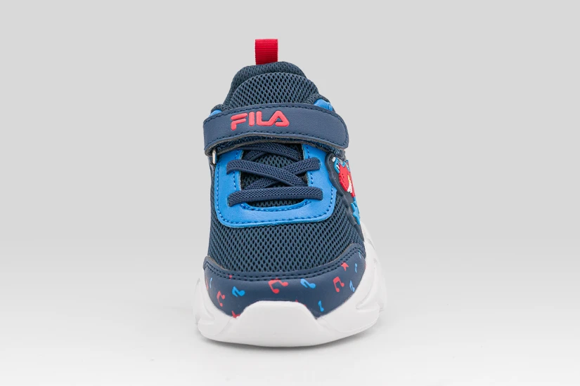 Fila Dino Velcro Lights Βρεφικά Sneakers Μπλε Σκούρο, Διάφορα Χρώματα