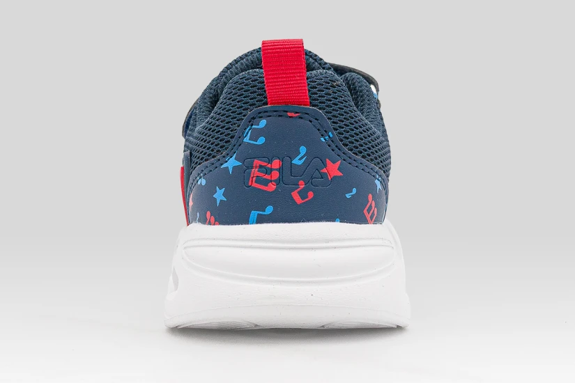Fila Dino Velcro Lights Βρεφικά Sneakers Μπλε Σκούρο, Διάφορα Χρώματα