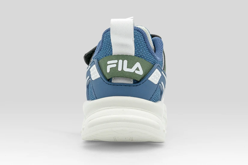 Fila Memory Spinel 3 V Βρεφικά Sneakers Μπλε, Χακί, Λευκά