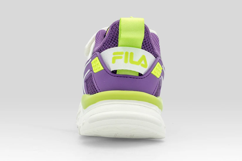 Fila Memory Spinel 3 V Βρεφικά Sneakers Λευκά, Μωβ, Πράσινα