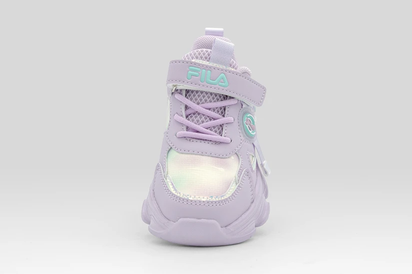 Fila Musha 3 Memory Velcro Βρεφικά Sneakers Λεβάντα