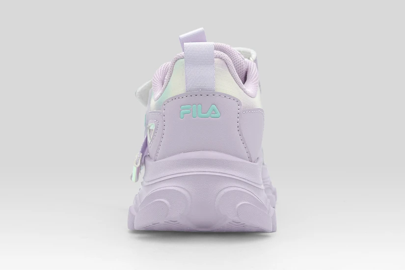 Fila Musha 3 Memory Velcro Βρεφικά Sneakers Λεβάντα