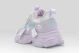Fila Musha 3 Memory Velcro Βρεφικά Sneakers Λεβάντα