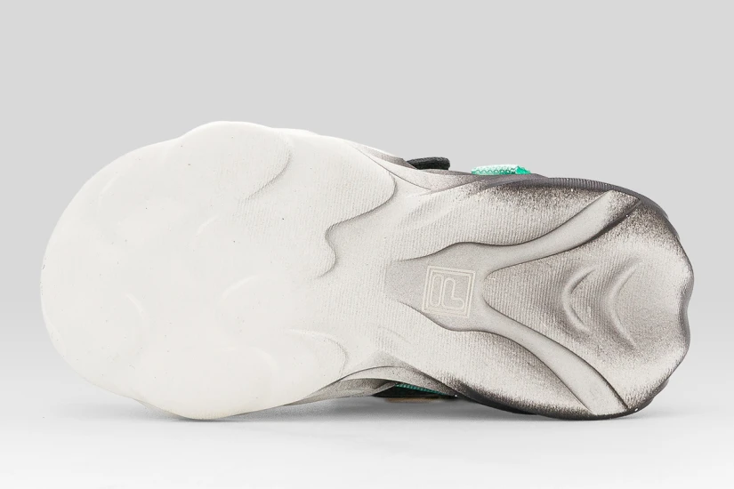 Fila Wave Memory Velcro Βρεφικά Sneakers Μαύρα, Κίτρινα, Λευκά, Τυρκουάζ