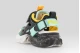 Fila Wave Memory Velcro Βρεφικά Sneakers Μαύρα, Κίτρινα, Λευκά, Τυρκουάζ