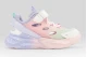 Fila Wave Memory Velcro Βρεφικά Sneakers Ροζ, Μωβ, Λευκά, Πράσινα