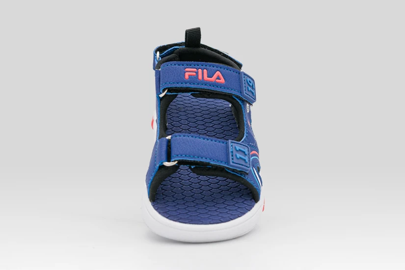 Fila Rocket Velcro Lights Βρεφικά Σανδάλια Μπλε Σκούρο, Διάφορα Χρώματα, Πορτοκαλί