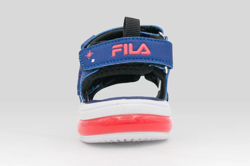 Fila Rocket Velcro Lights Βρεφικά Σανδάλια Μπλε Σκούρο, Διάφορα Χρώματα, Πορτοκαλί