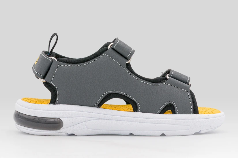 Fila Rocket Velcro Lights Βρεφικά Σανδάλια Γκρι Σκούρο, Διάφορα Χρώματα