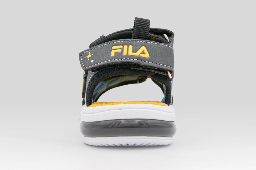 Fila Rocket Velcro Lights Βρεφικά Σανδάλια Γκρι Σκούρο, Διάφορα Χρώματα