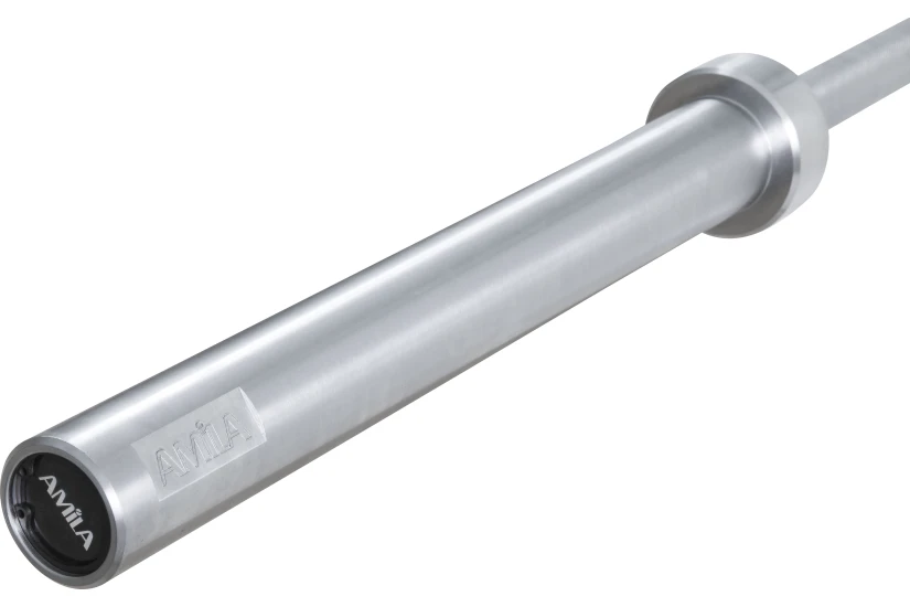 Amila Ολυμπιακή Μπάρα 220Cm 20Kg 1500Lbs 8 Ρουλεμάν Επιστ. Σκλ. Χρ (80041)