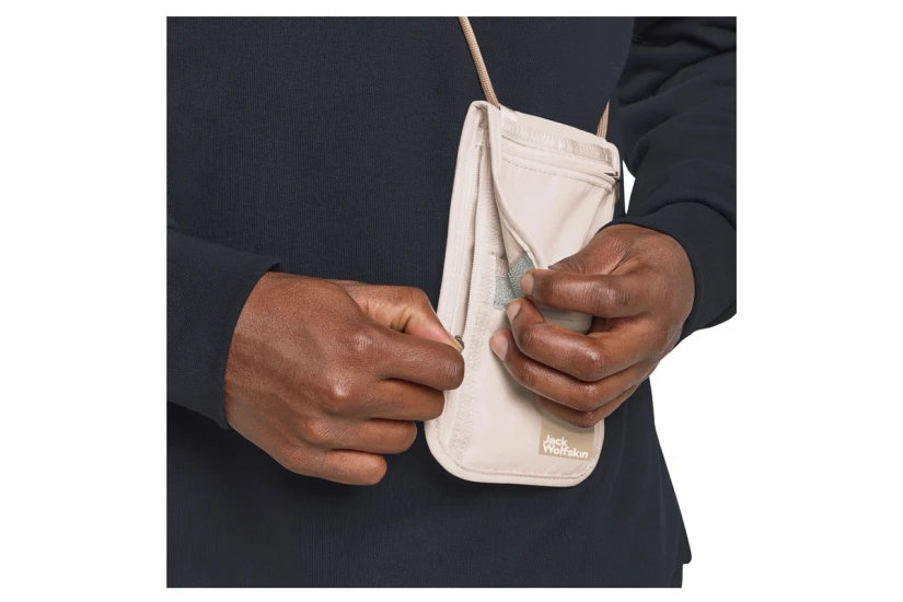 Jack Wolfskin Organizer Τσαντάκι Χιαστί - Ώμου Μπεζ