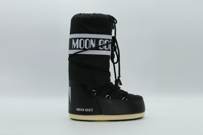 Moon Boot Icon Unisex Μπότες Χιονιού Μαύρες