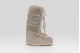 Moon Boot Icon Glance Platinum Satin Γυναικείες Μπότες Χιονιού