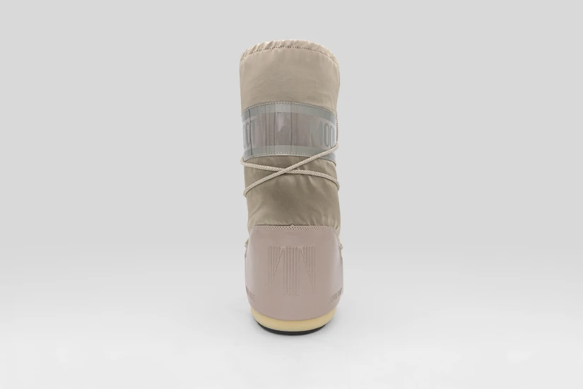 Moon Boot Icon Glance Platinum Satin Γυναικείες Μπότες Χιονιού