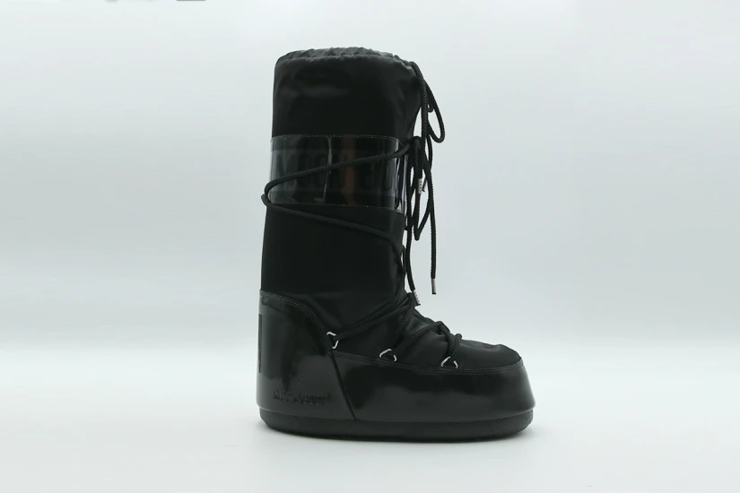 Moon Boot Icon Glance Γυναικείες Μπότες Μαύρες