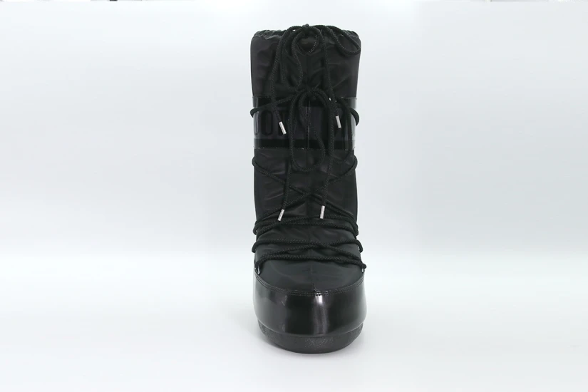 Moon Boot Icon Glance Γυναικείες Μπότες Μαύρες