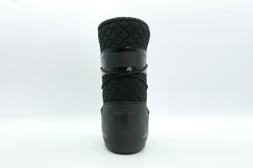 Moon Boot Icon Quilt Γυναικείες Μπότες Χιονιού Μαύρες