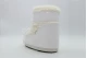 Moon Boot Icon Low Faux Fur Γυναικείες Μπότες Λευκές