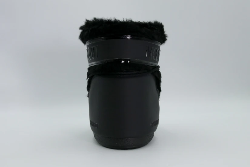 Moon Boot Icon Low Faux Γυναικείες Μπότες Χιονιού Μαύρες