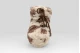 Moon Boot Icon Cow Print Low Curly Μπότες Χιονιού Καφέ, Μπεζ
