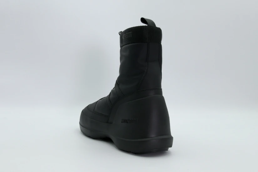 Moon Boot Luna Zip Γυναικεία Μποτάκια Χιονιού Μαύρα