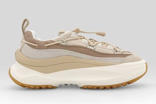 Moon Boot Moon247 Xlace Off White And Taupe Sneakers (80D2490090 AH05)