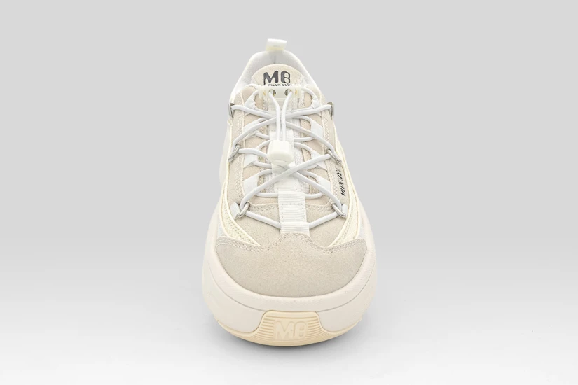 Moon Boot Moon247 Xlace Γυναικεία Sneakers Λευκά, Ζαχαρί