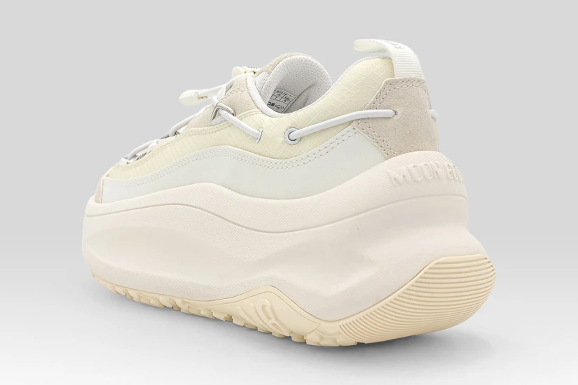 Moon Boot Moon247 Xlace Γυναικεία Sneakers Λευκά, Ζαχαρί