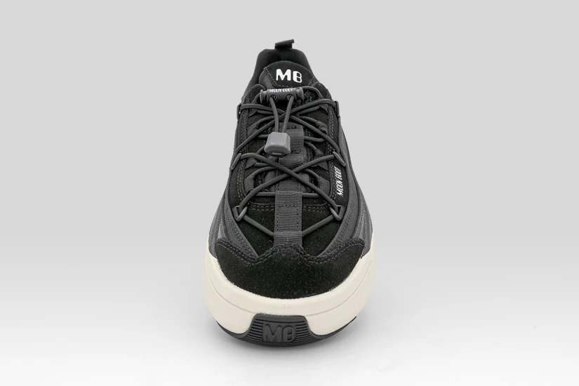 Moon Boot Moon247 Xlace Black And White Γυναικεία Sneakers