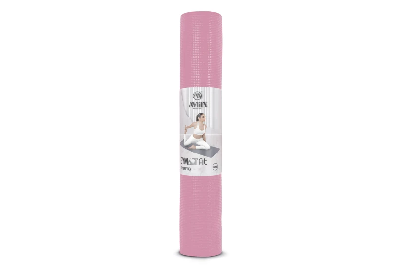 Amila Στρώμα Yoga Fit Pvc 173X61X0,6 Cm - Ροζ (81706)