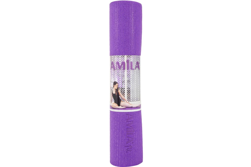 Amila Fit PVC Στρώμα Yoga Μωβ