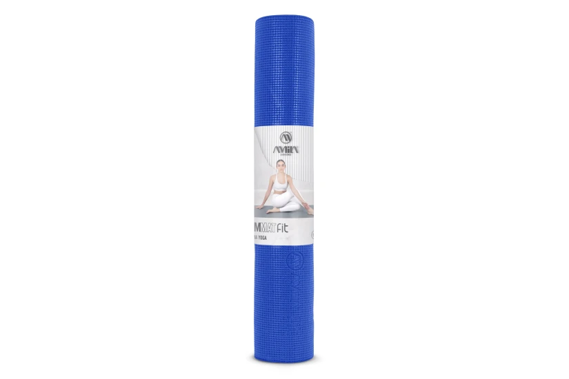 Amila Fit PVC Στρώμα Yoga Μπλε