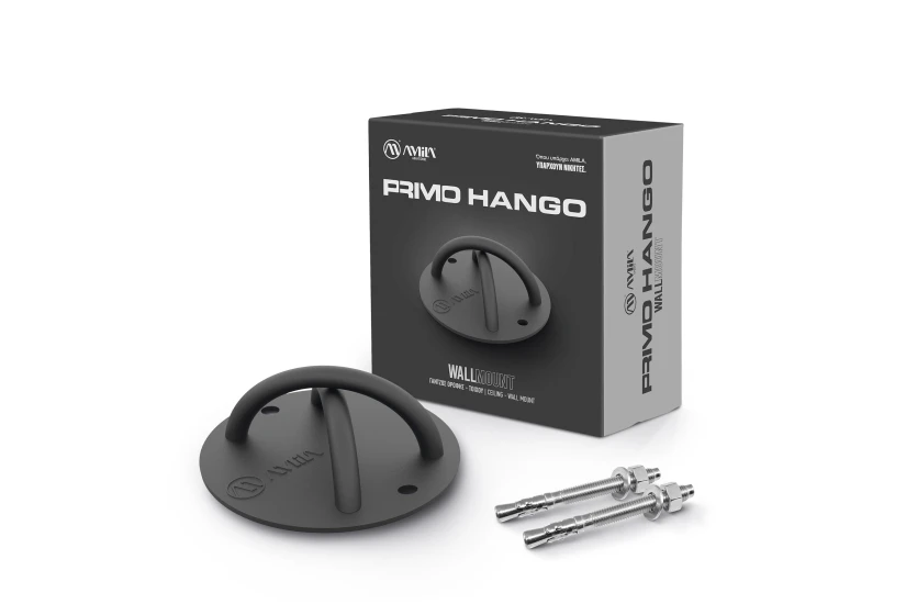 Amila Γάντζος Wall Mount Primo Hango - Μαύρο (81728)
