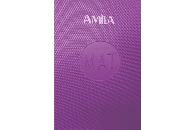 Amila Στρώμα Γυμναστικής Eva 15Mm 140X60Cm Μωβ (81744)
