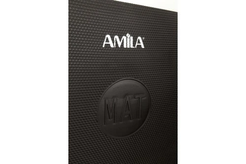 Amila Στρώμα Γυμναστικής Eva 15Mm 140X60Cm Μαύρο (81745)
