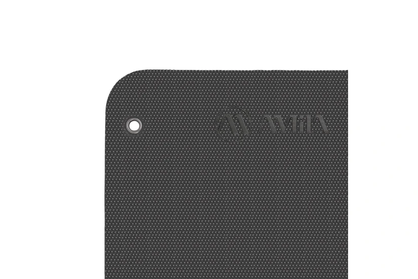 Amila Στρώμα Γυμναστικής Eva 15Mm 120X60Cm Μαύρο (81753)
