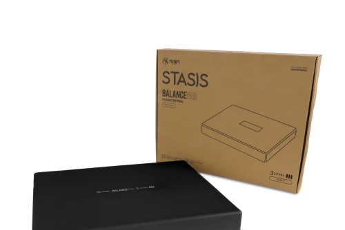Amila Μαξιλάρι Ισορροπίας Stasis Soft Μαύρο (81769)