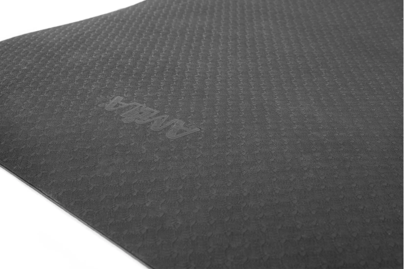 Amila Yoga Pilates Στρώμα Γυμναστικής Μαύρο