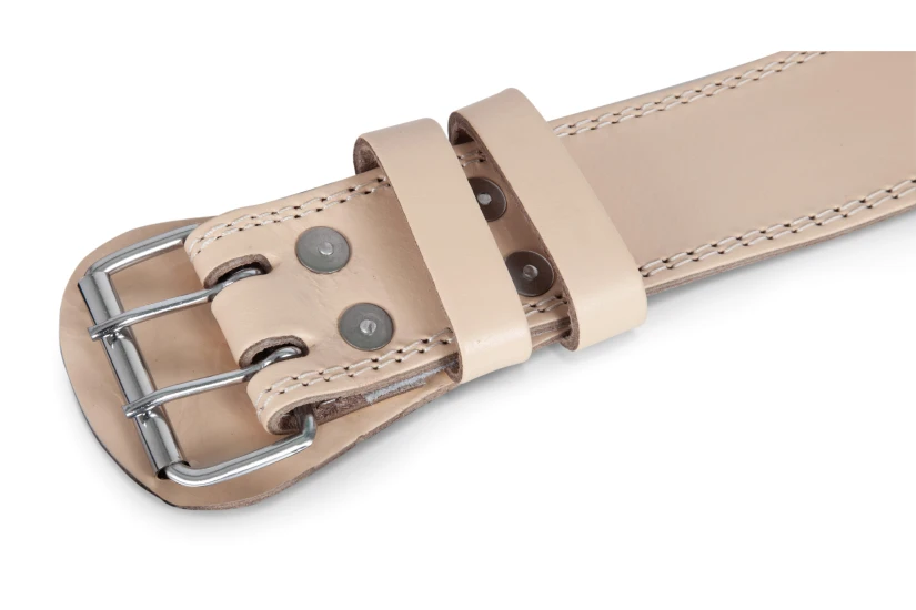Amila Ζώνη ’Ρσης Βαρών Amila Δερμάτινη Μπεζ A Quality M (8331002)