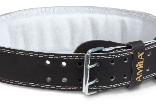 Amila Ζώνη ’Ρσης Βαρών Δερμάτινη Μαύρη C Quality M (83337)
