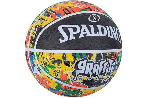 Spalding Rainbow Graffiti Outdoor Size 7 Μπάλα Μπάσκετ (84-372Z1)