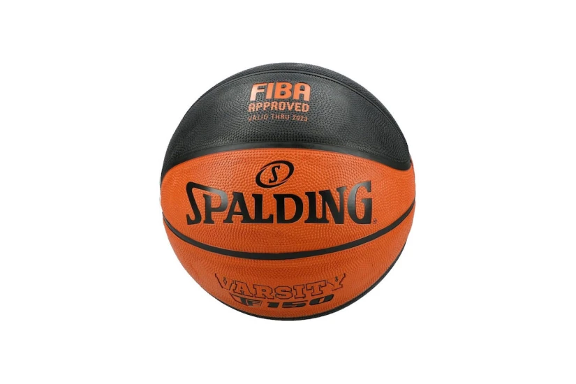 Spalding Varsity Fiba Tf-150 Μπάλα Μπάσκετ Πορτοκαλί, Μαύρη