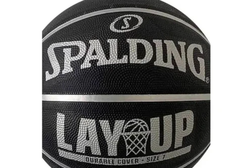 Spalding Lay Up Rubber Outdoor Size 7 Μπάλα Μπάσκετ (84-748Z1)