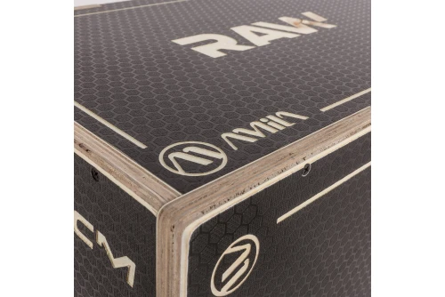 Amila Πλειομετρικό Κουτί Plyo Box Raw Tempo 50X60X75 Cm - Μαύρο (84561)
