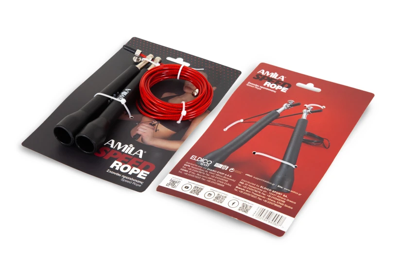 Amila Σχοινακι Γυμναστικής Speed Rope Core Skip (84580)
