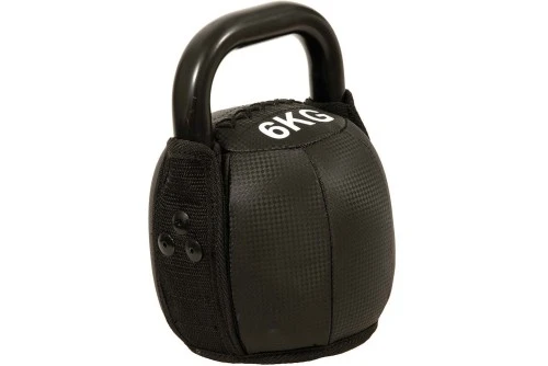 Amila Kettlebell Pvc 6 Kg - Μαύρο (84775)