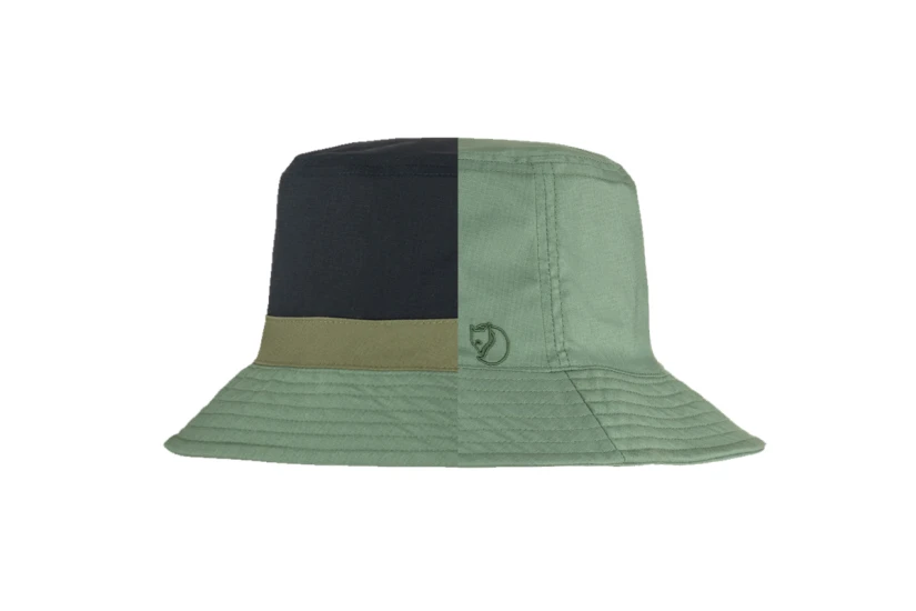 Fjallraven Reversible Καπέλο Bucket Λαδί