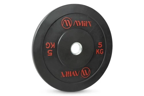 Amila Δίσκος Amila Black R Bumper Slim 50Mm 5Kg (84831)