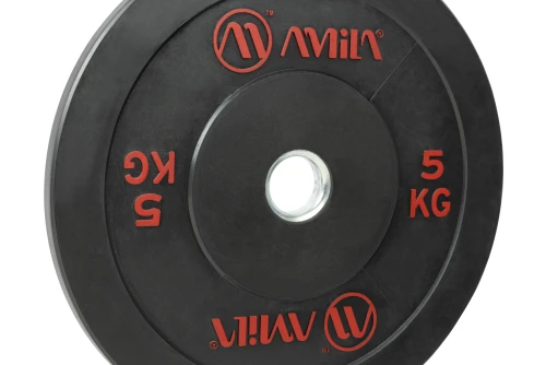 Amila Δίσκος Amila Black R Bumper Slim 50Mm 5Kg (84831)